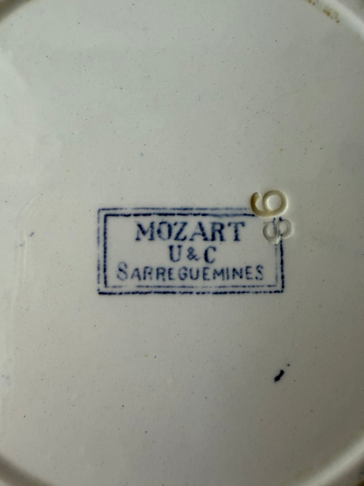 Sarreguemines Mozart デザート皿 A
