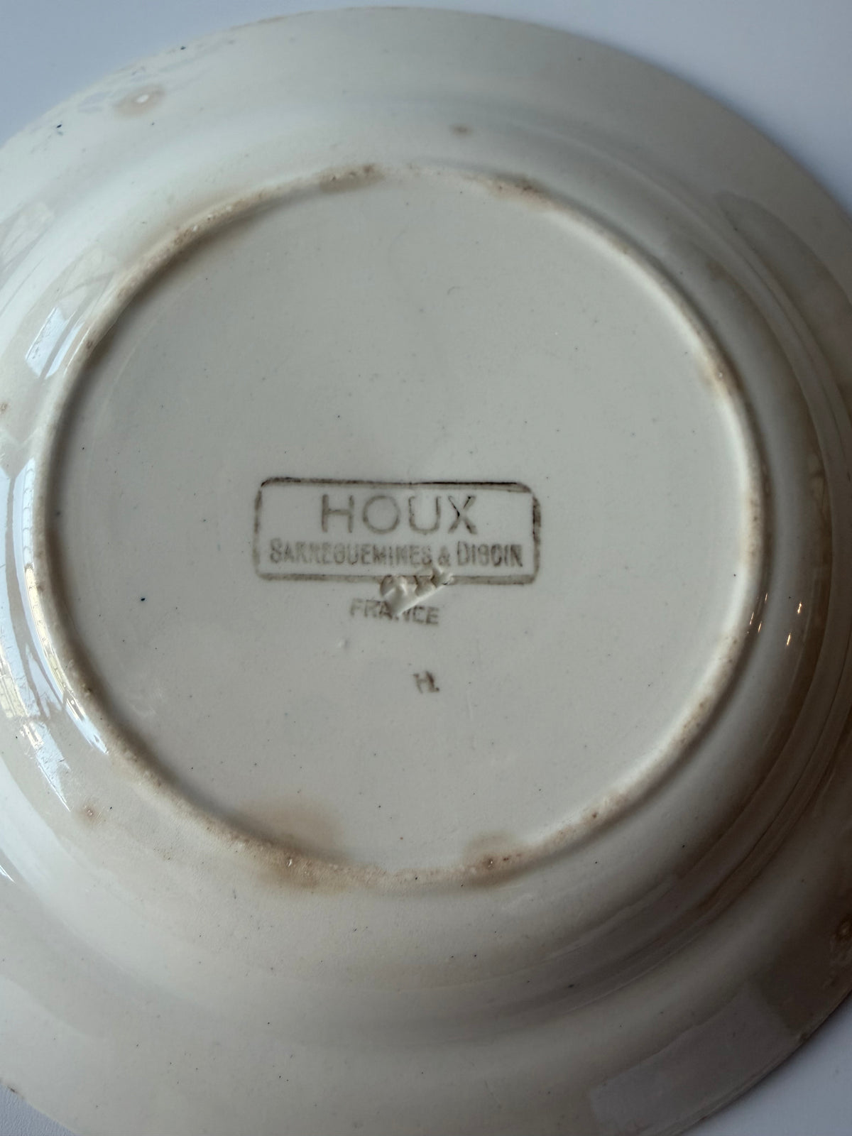 Sarreguemines & Digoin HOUX スープ皿A