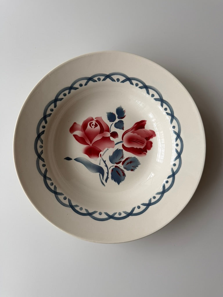 Digoin Sarreguemines CANNES スーププレートA