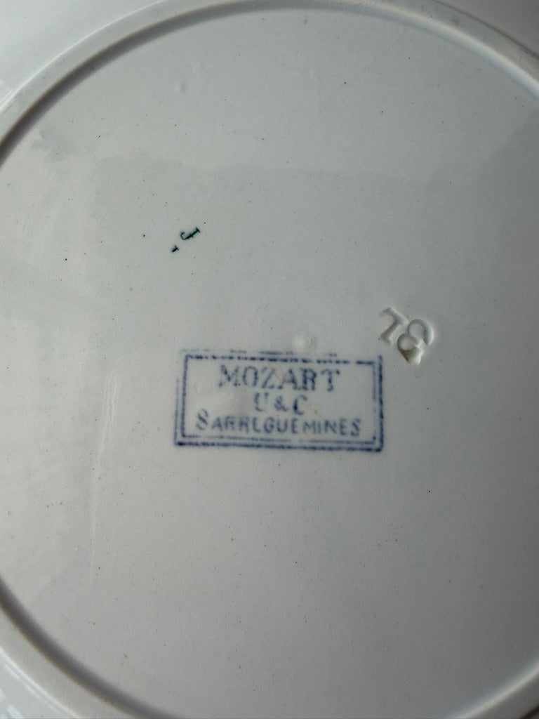 Sarreguemines Mozart Dinner Plate A
