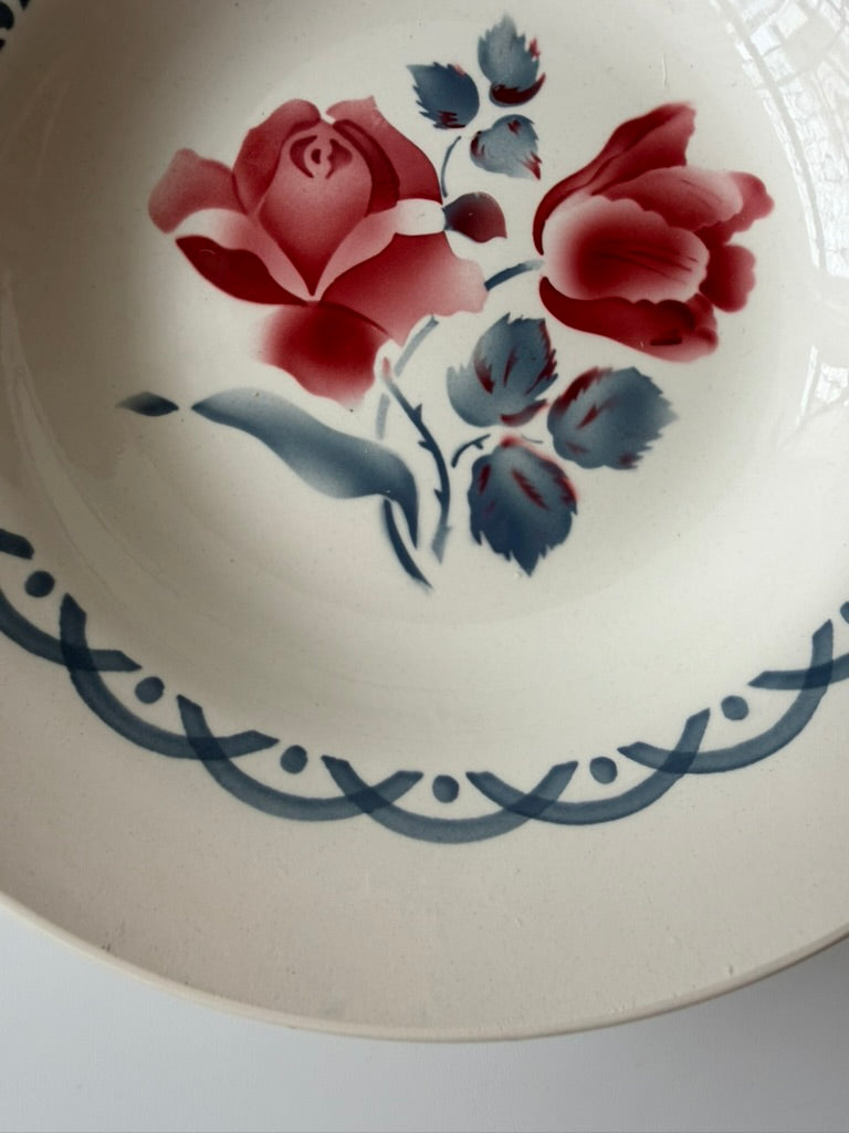 Digoin Sarreguemines CANNES スーププレートB