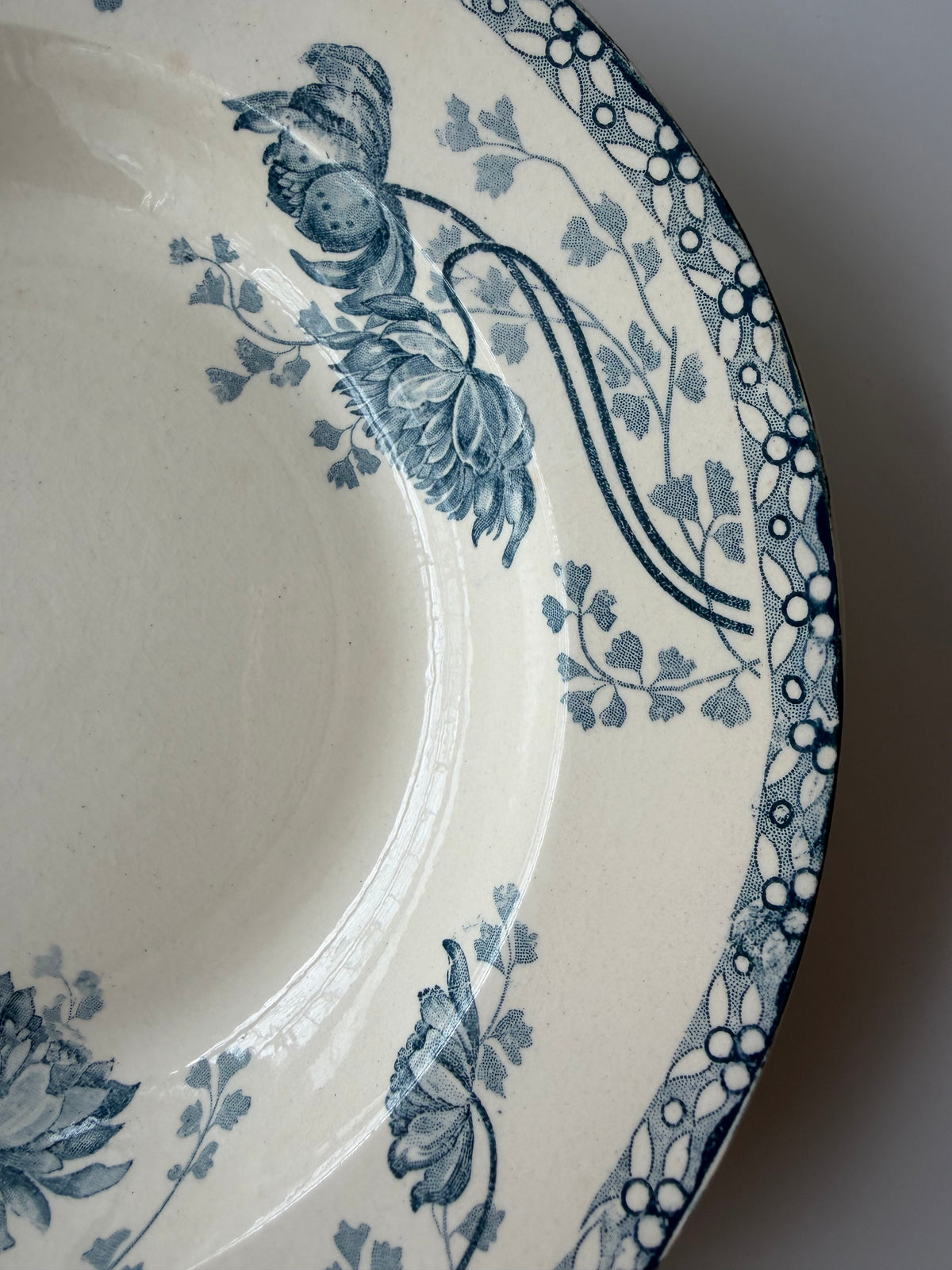 Sarreguemines ROYAT スーププレートD