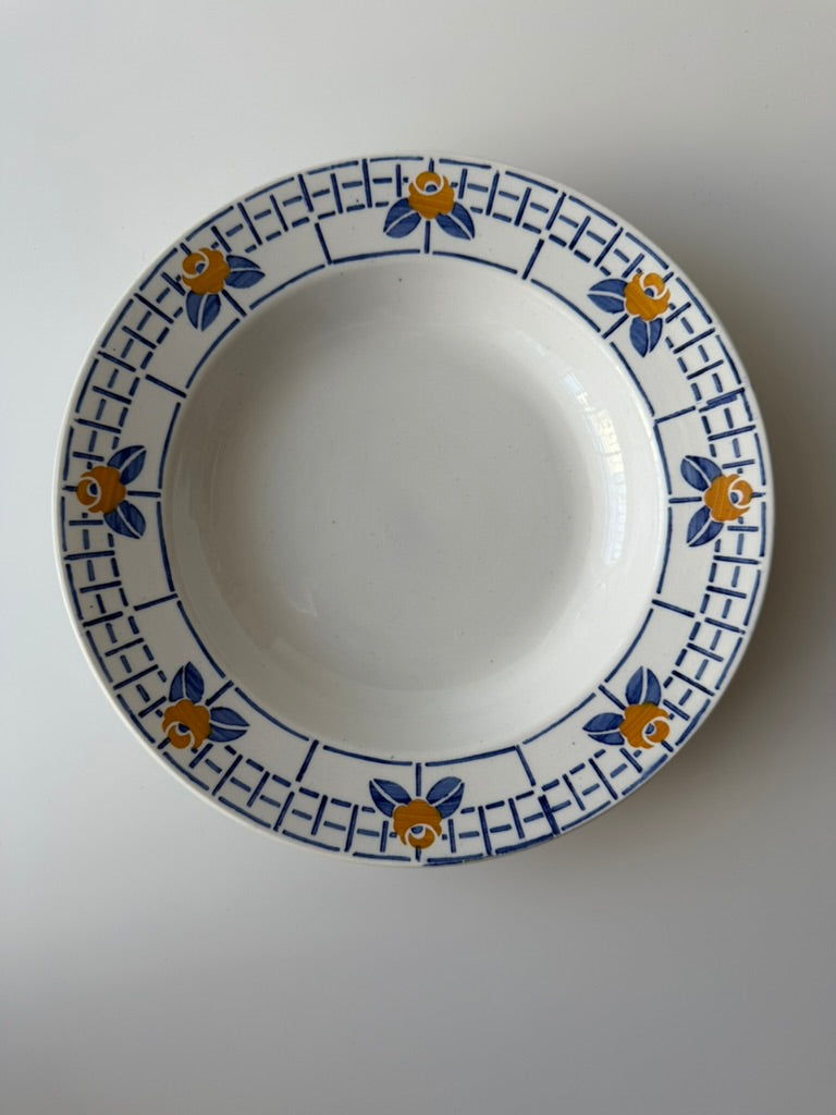 Sarreguemines Ribeauville スーププレート
