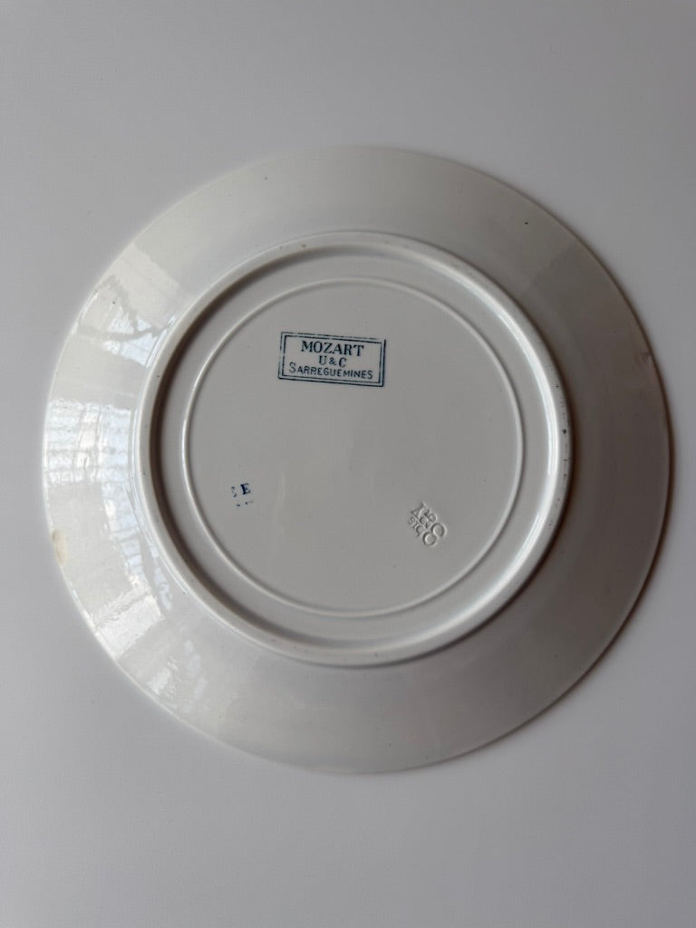 Sarreguemines Mozart Dinner Plate Green A