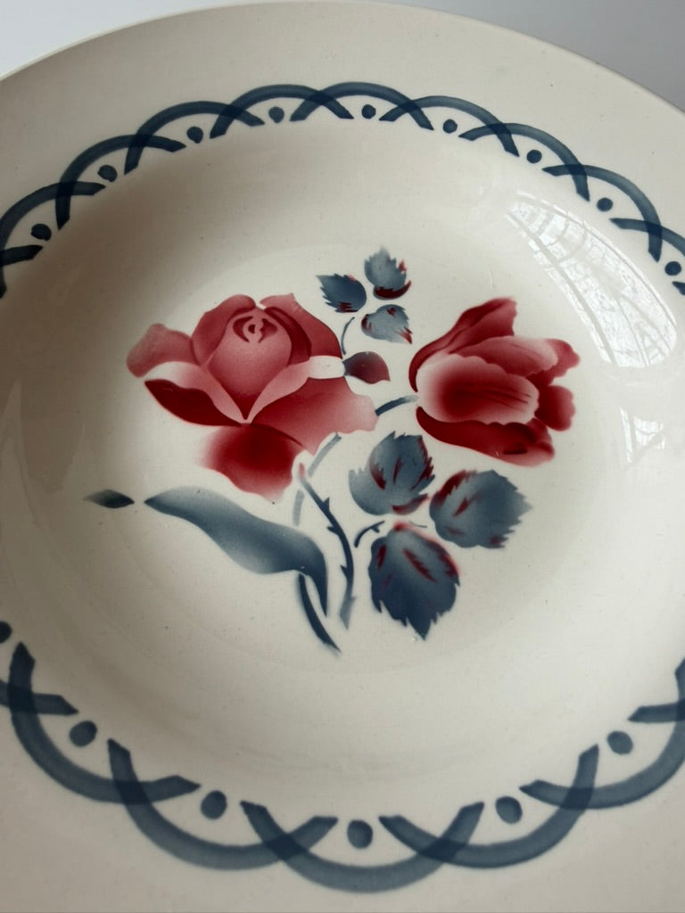 Digoin Sarreguemines CANNES スーププレートB