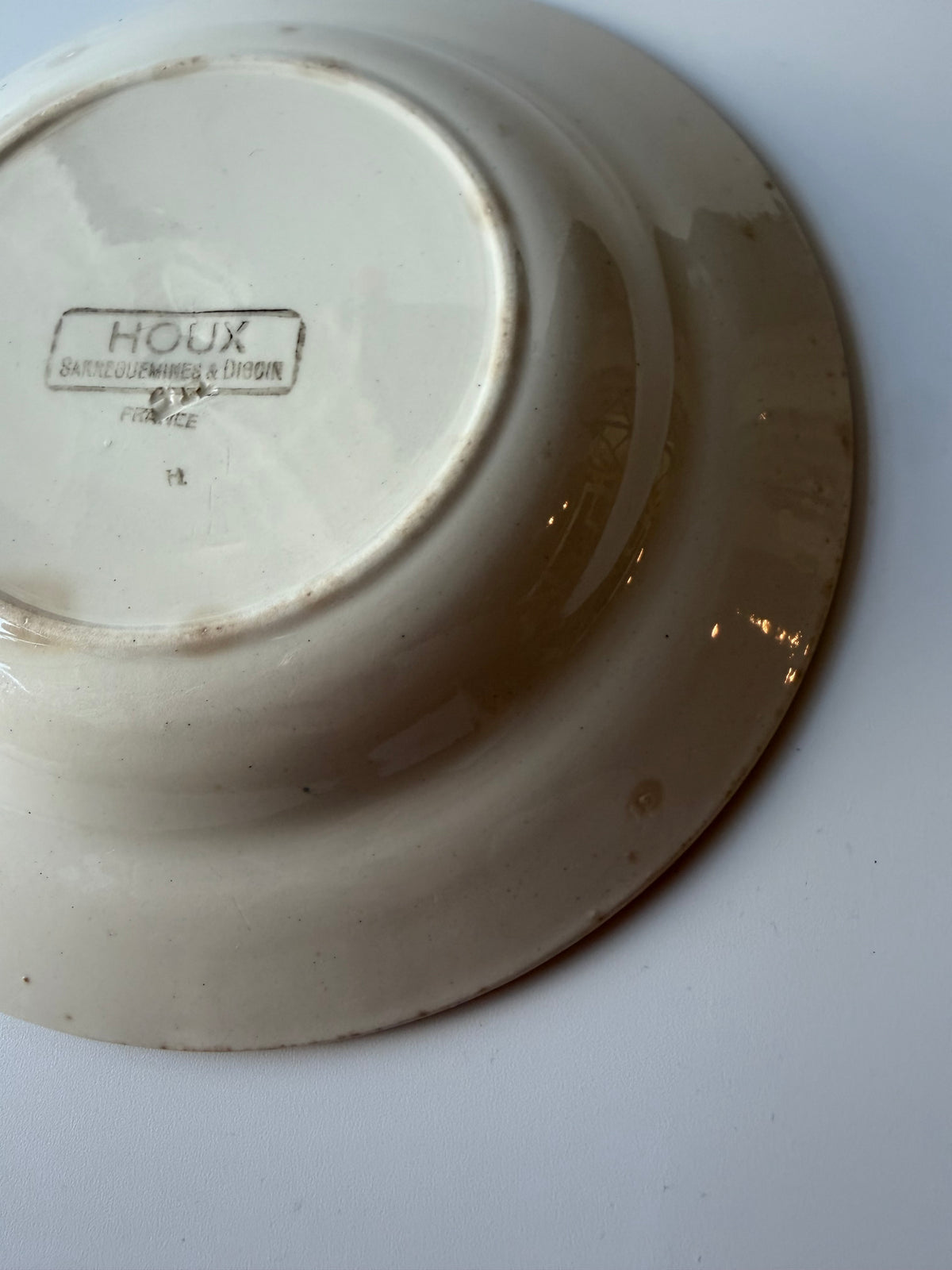 Sarreguemines & Digoin HOUX スープ皿A
