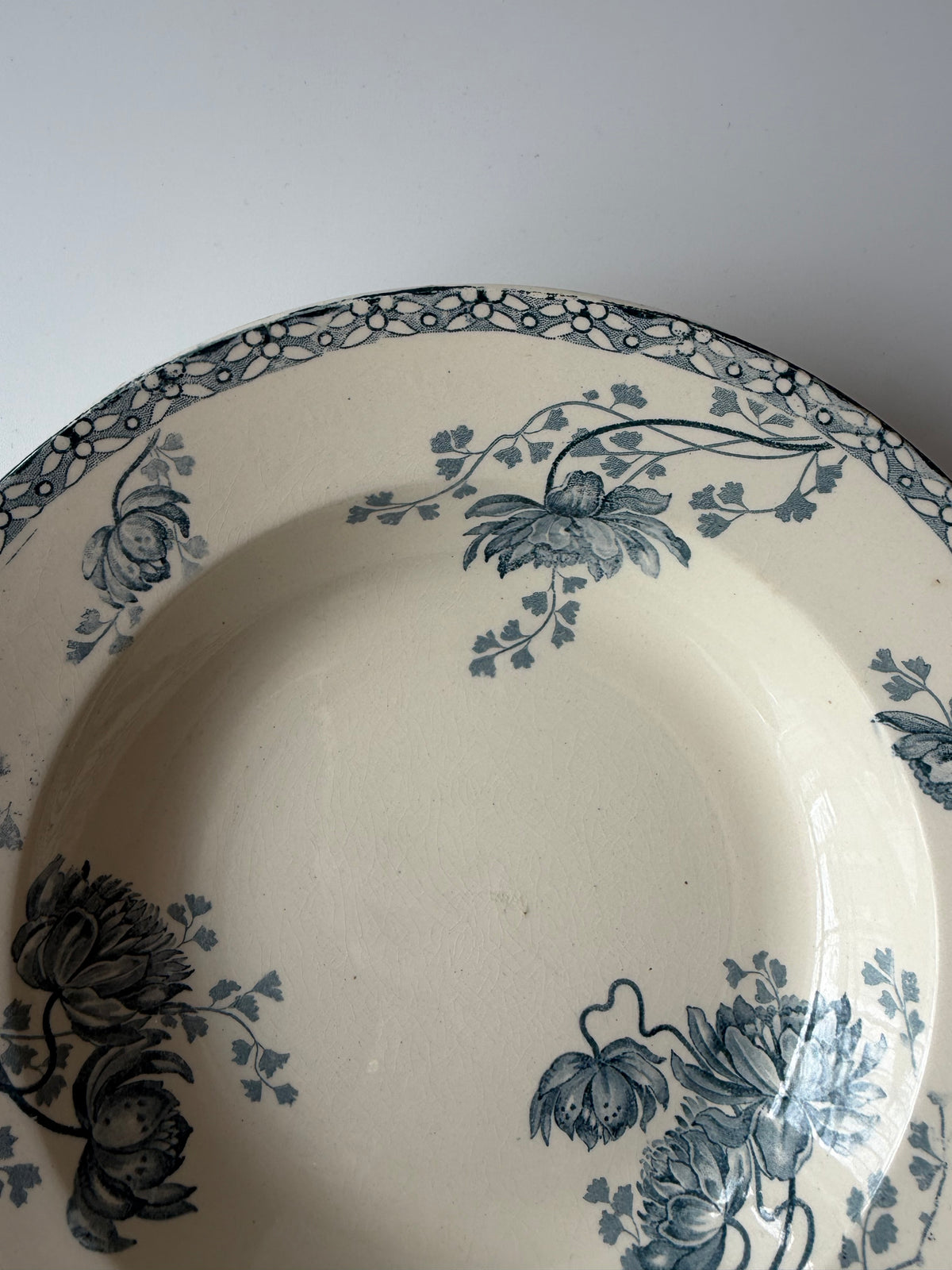 Sarreguemines ROYAT スーププレートC
