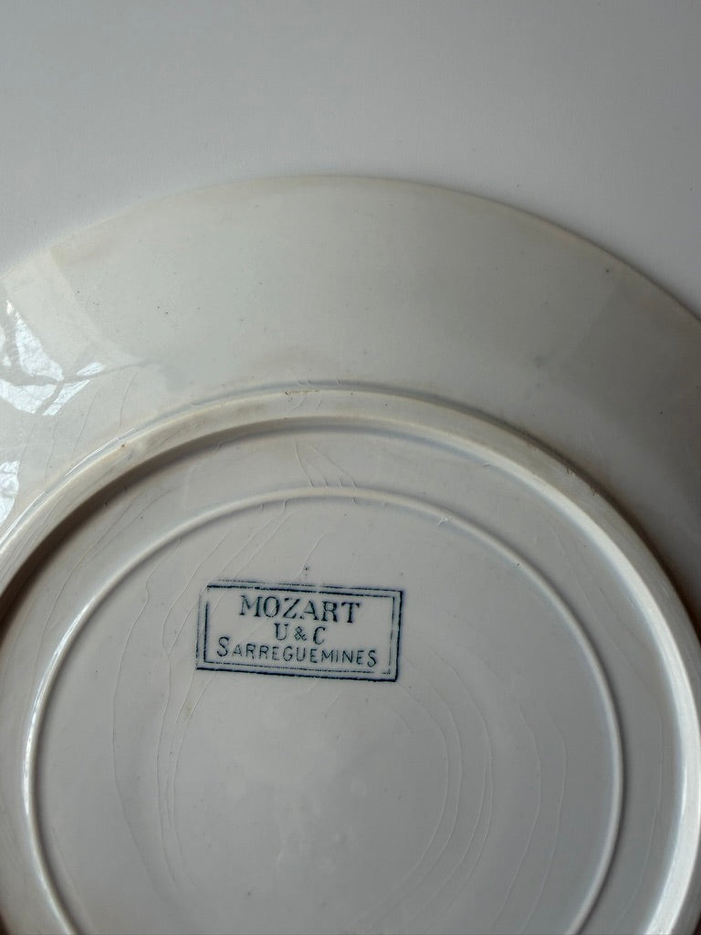 Sarreguemines Mozart Dinner Plate Green B
