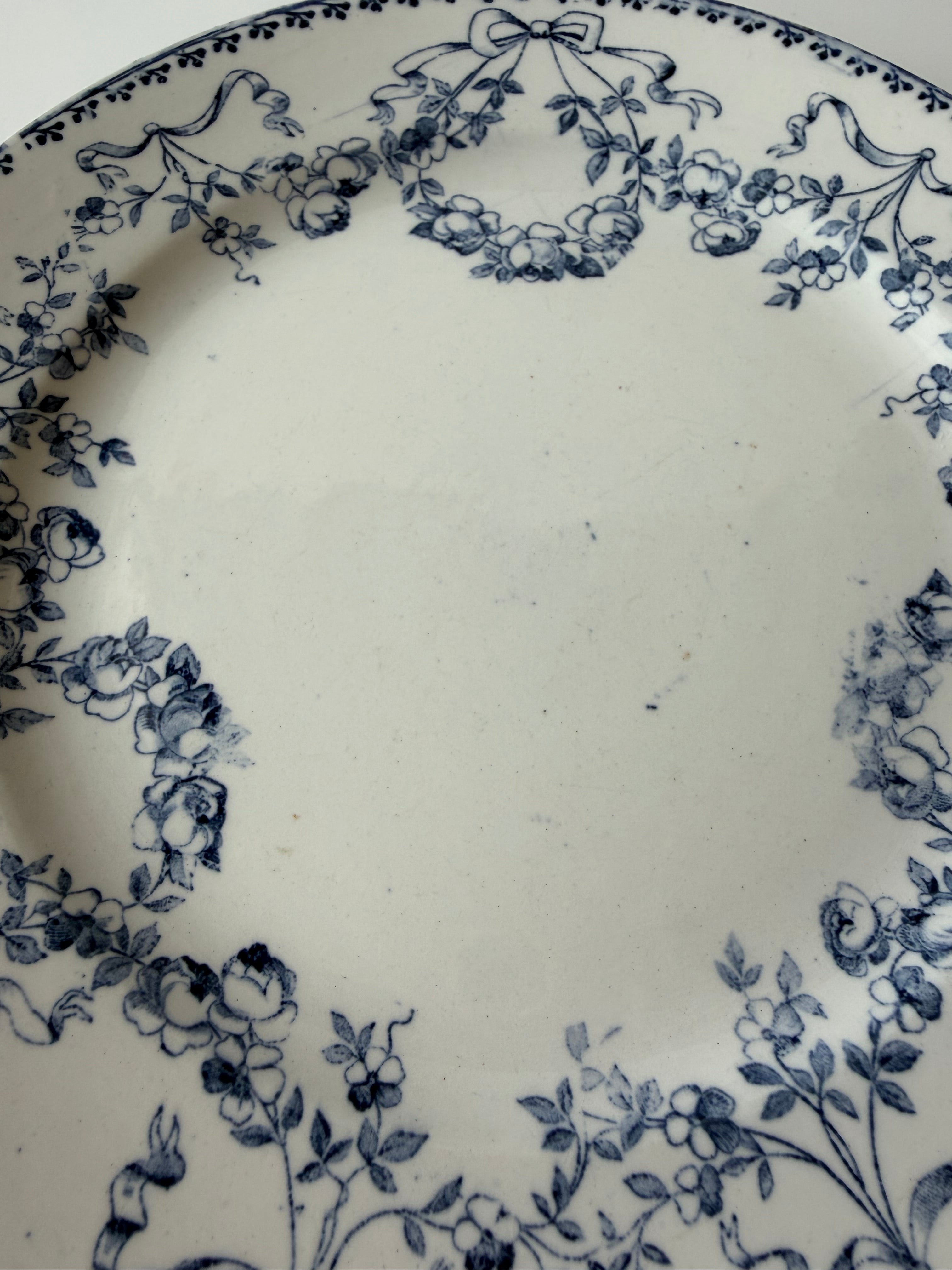 Sarreguemines Mozart デザート皿 A | アンティーク フランス陶器