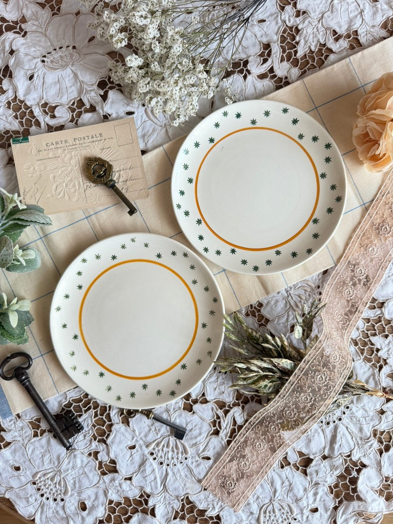 Gien Constellation Dessert plates set of 2