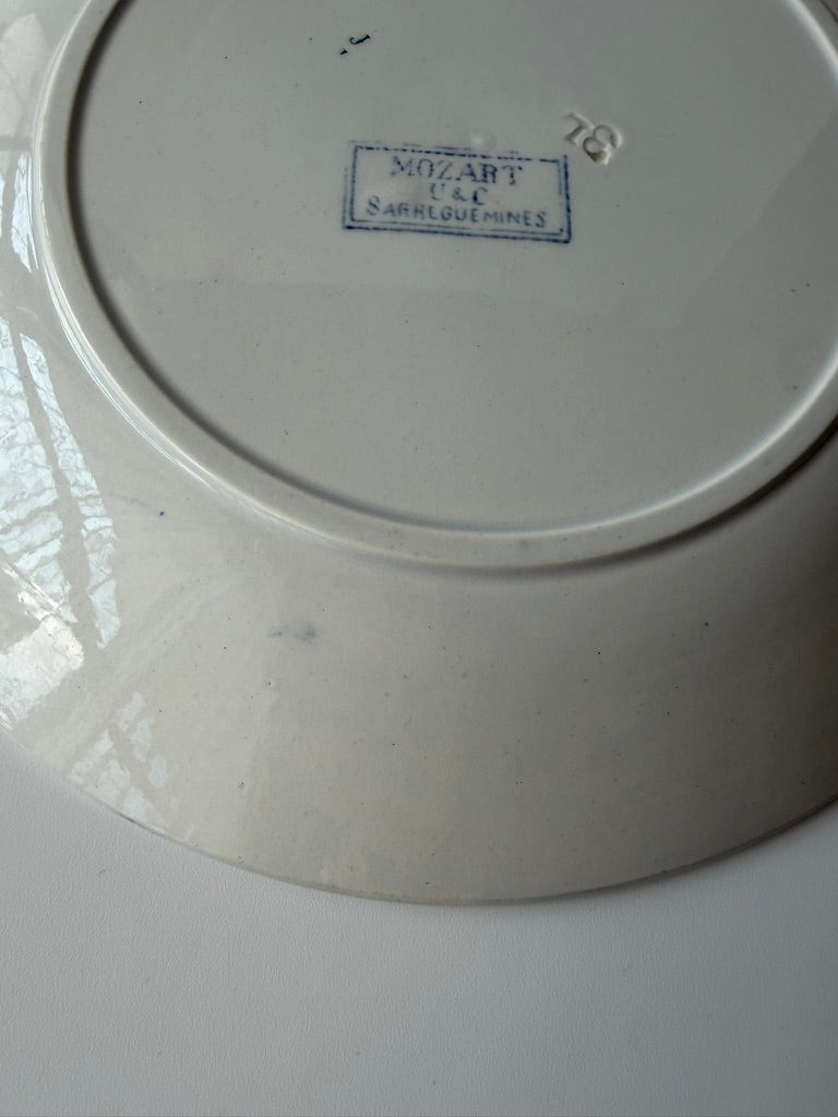 Sarreguemines Mozart Dinner Plate A