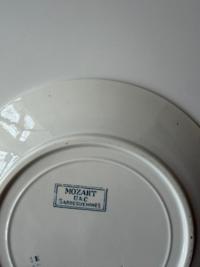 Sarreguemines Mozart Dinner Plate Green A