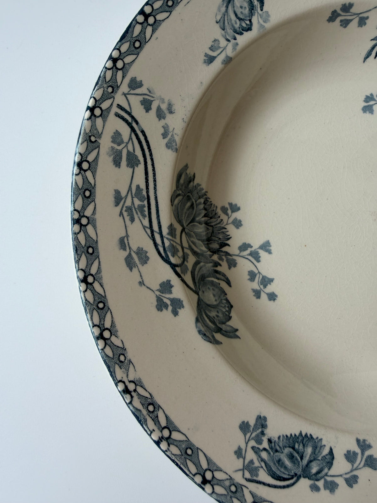 Sarreguemines ROYAT スーププレートC