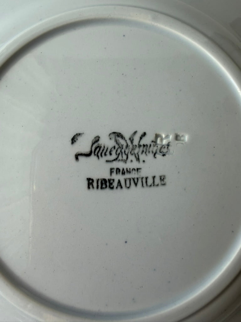 Sarreguemines Ribeauville スーププレート