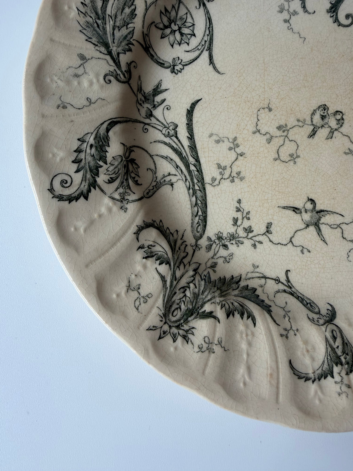 Gien Rinceaux プレートA
