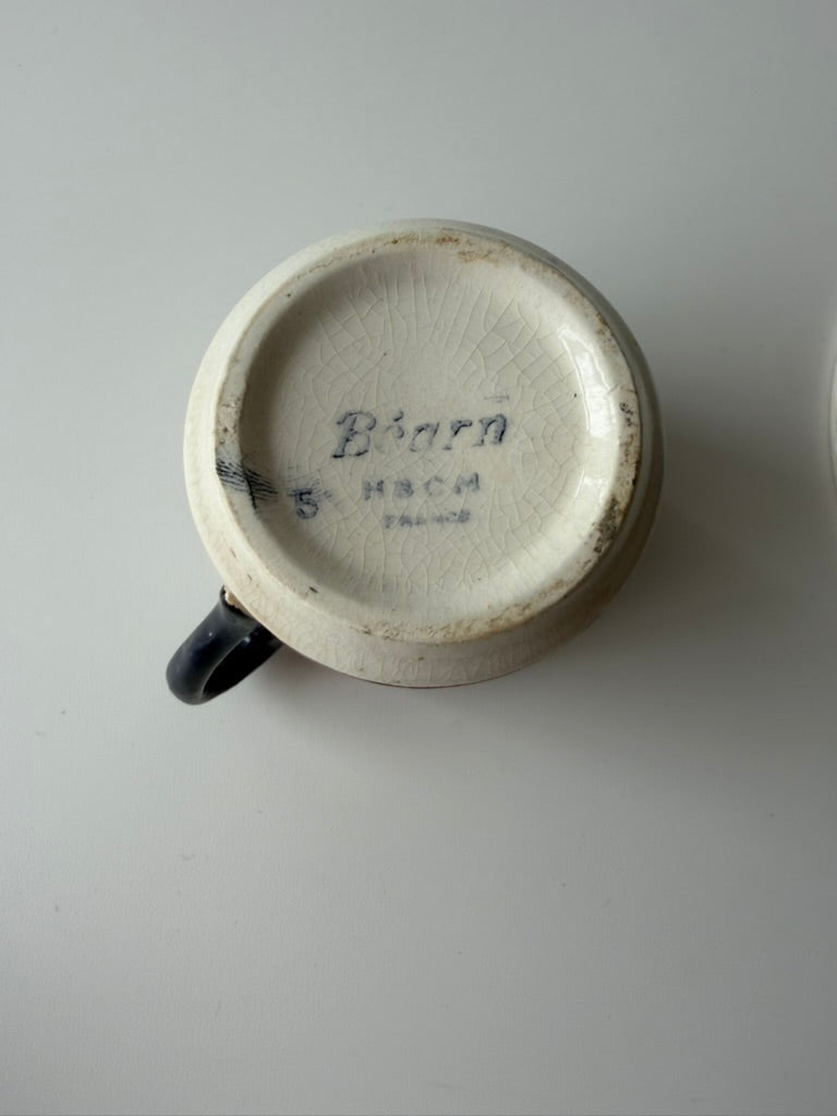 HBCM Béarn デミタスカップ＆ソーサー