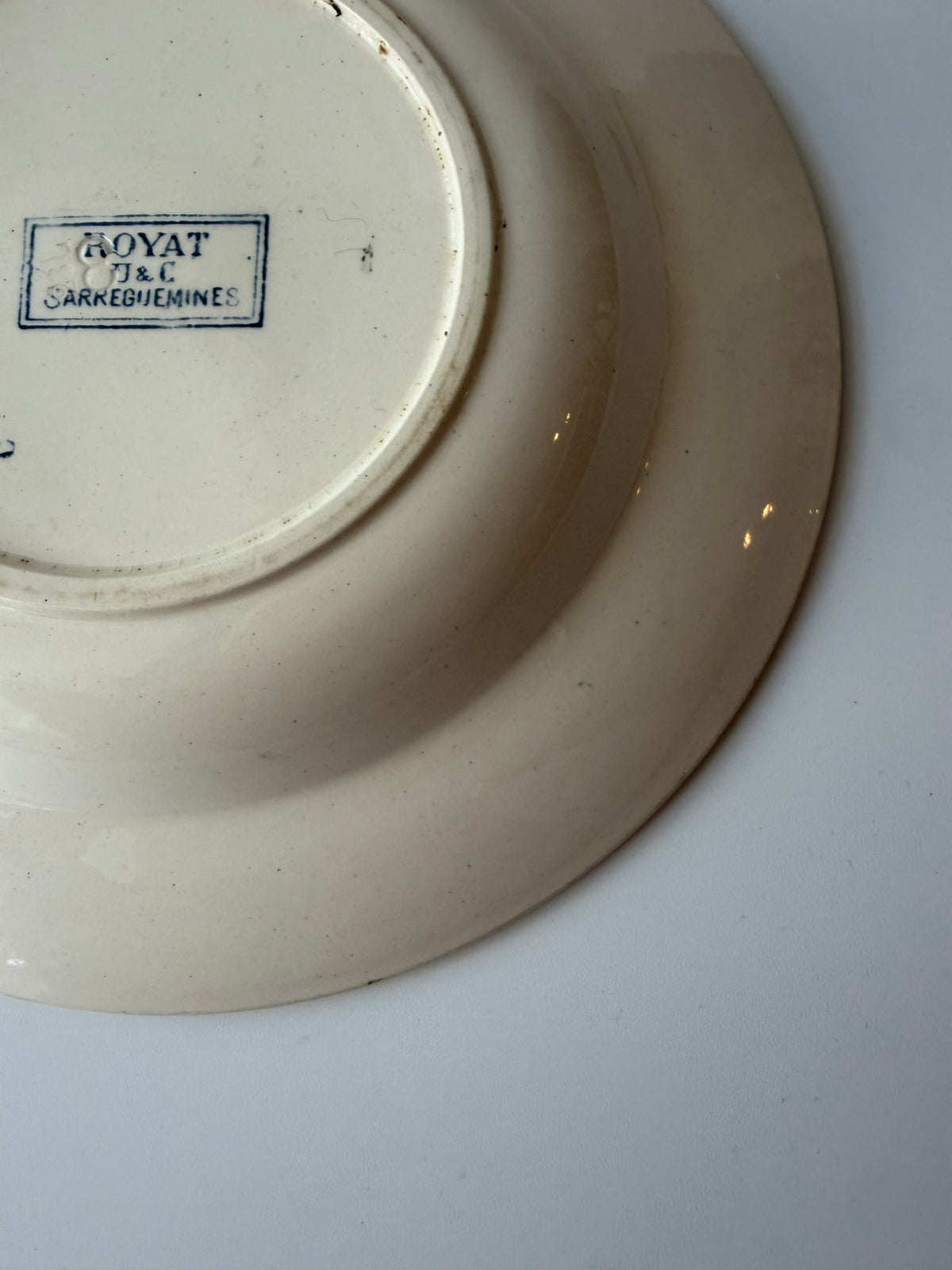 Sarreguemines ROYAT スーププレートA