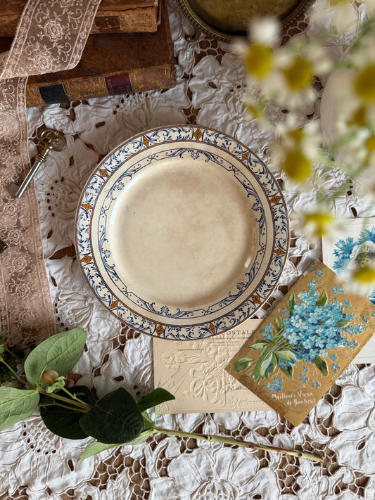 Creil et Montereau COLBERT デザートプレート