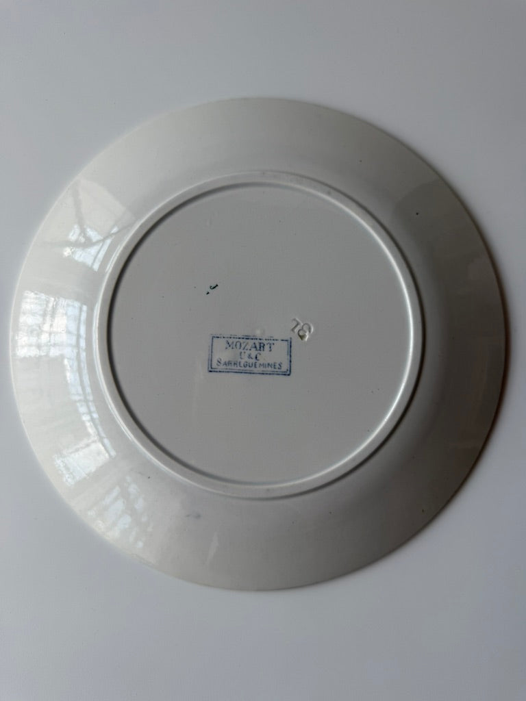 Sarreguemines Mozart Dinner Plate A