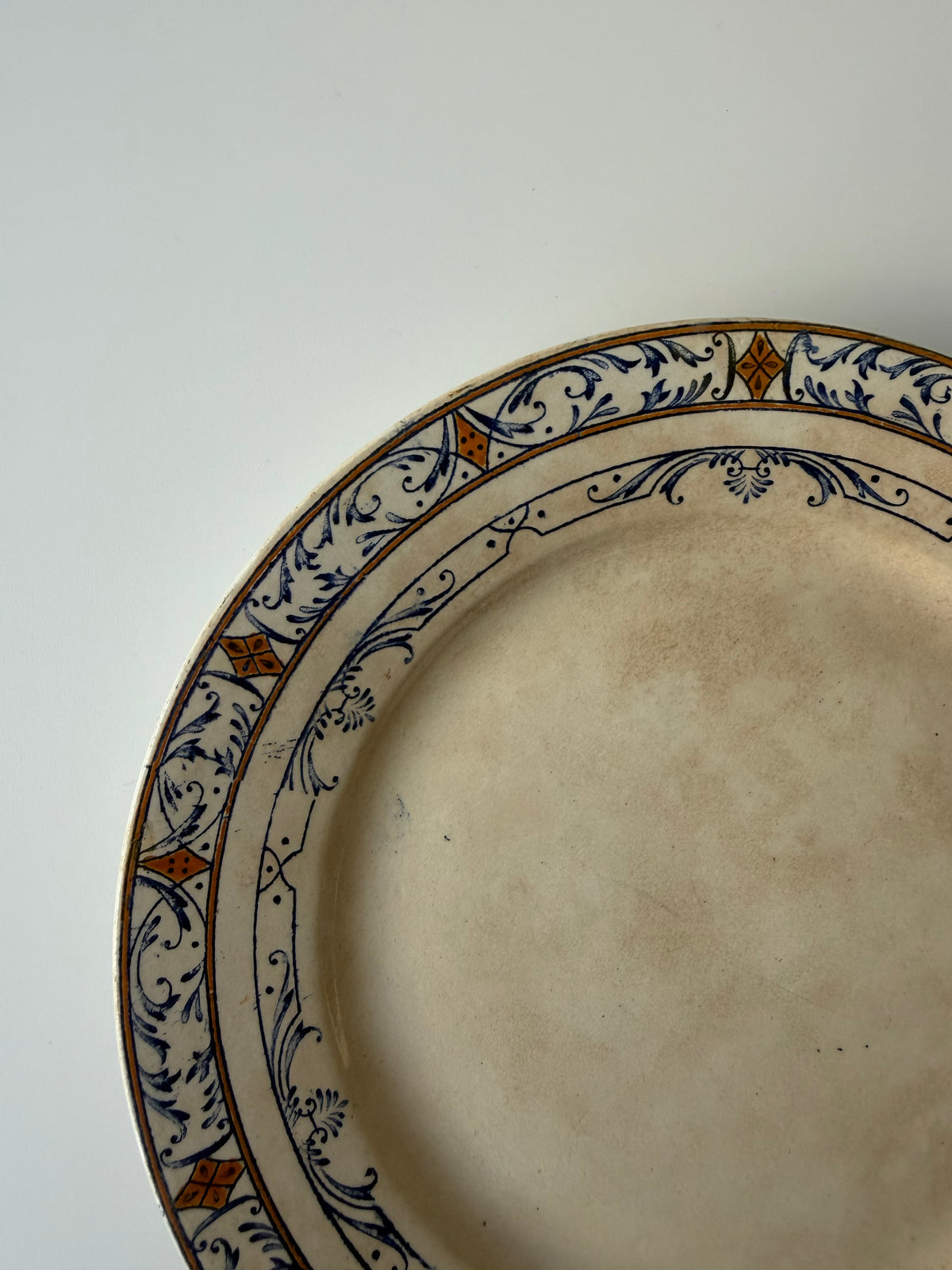 Creil et Montereau COLBERT デザートプレート